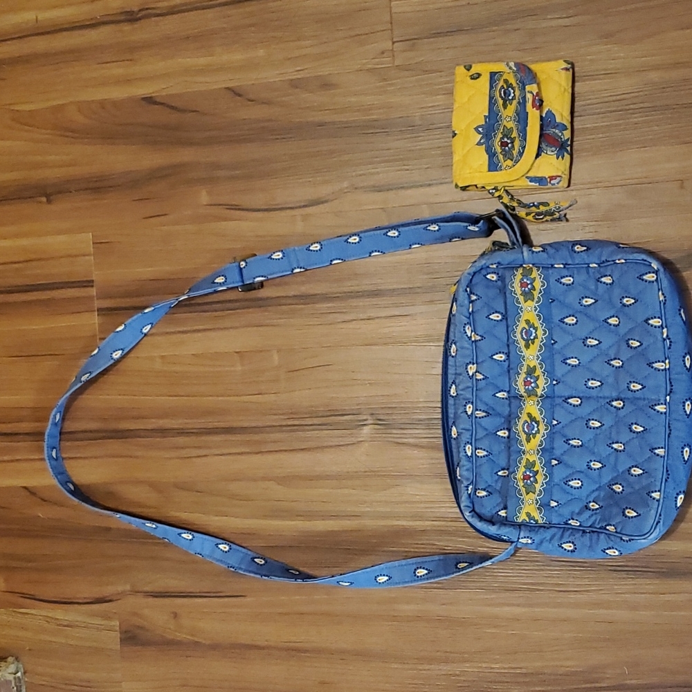 Vera bradley purse and wallet